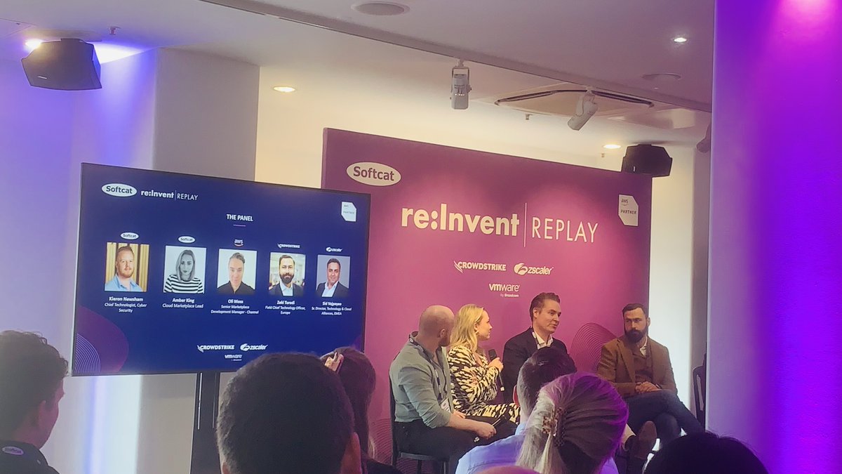 Yesterday, ValiRx Head of Operations Kumar Nawani attended the @softcat cybersecurity event re:Invent Replay. It was great to catch up with colleagues and view the panel Q&A of cybersecurity experts, with the likes of @zscaler, @awscloud and @CrowdStrike. #Cybersecurity