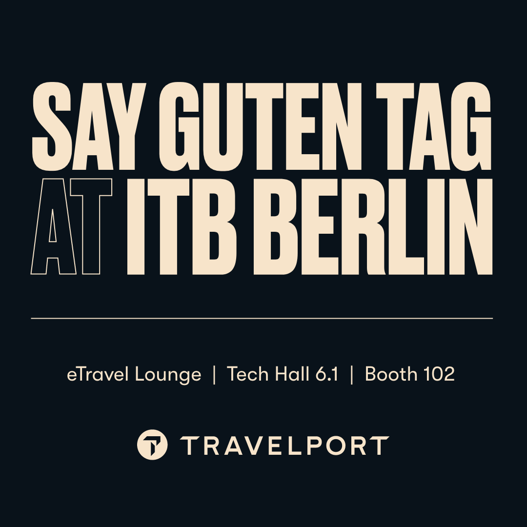 Travelport's tweet photo. ITB 2024? We’ve been waiting for this. 🎉

Come find us at the eTravel Lounge, Booth 102 to chat, ask questions, and 
discuss just how good bratwurst is. 

https://t.co/wutffGpMDa 

#TravelTech #TravelIndustry https://t.co/lYtQWWH0Dd