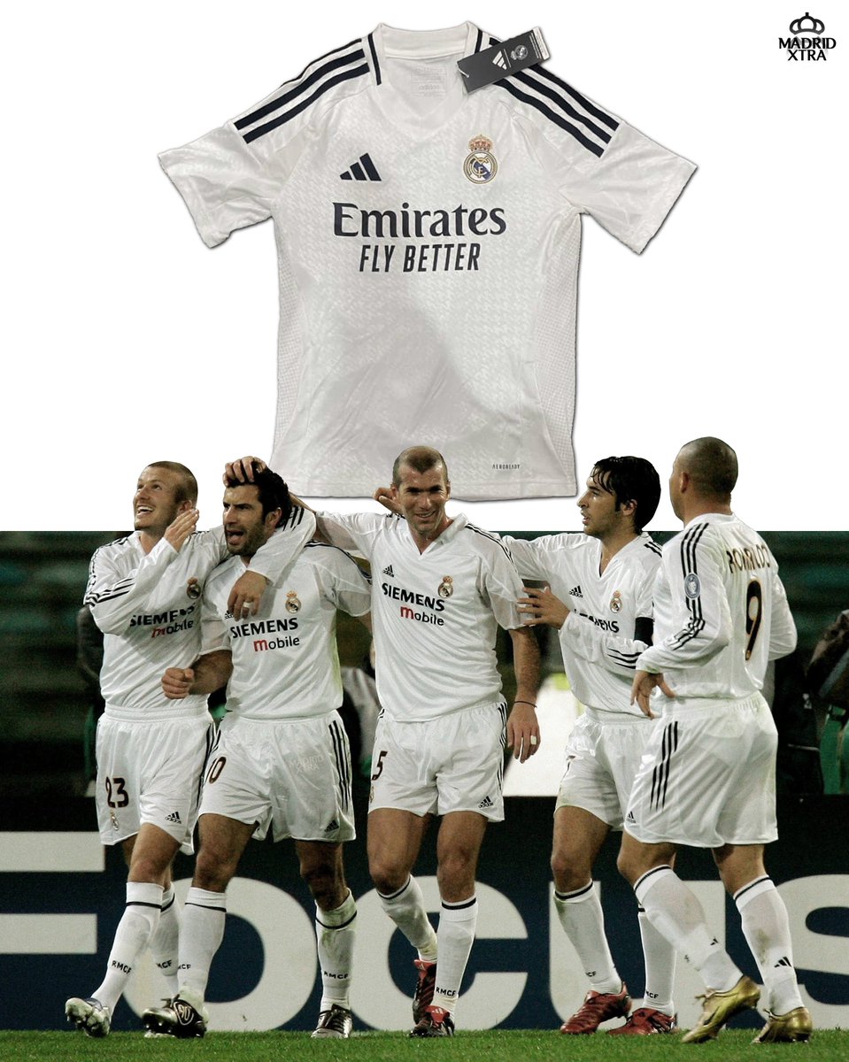 Real Madrid kit for next season looks very similar to the 2004/05