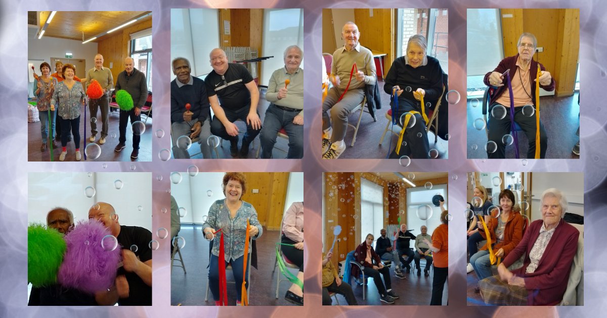 EssexDementiaCa's tweet image. Our clients from the ‘Every Day Counts’ Springfield group enjoyed their Music and Movement session yesterday and a fun time was had by all!
#musictherapy #movementtherapy #musicandmovement #musicandfun #dementiacare #dementiasupport #dementia