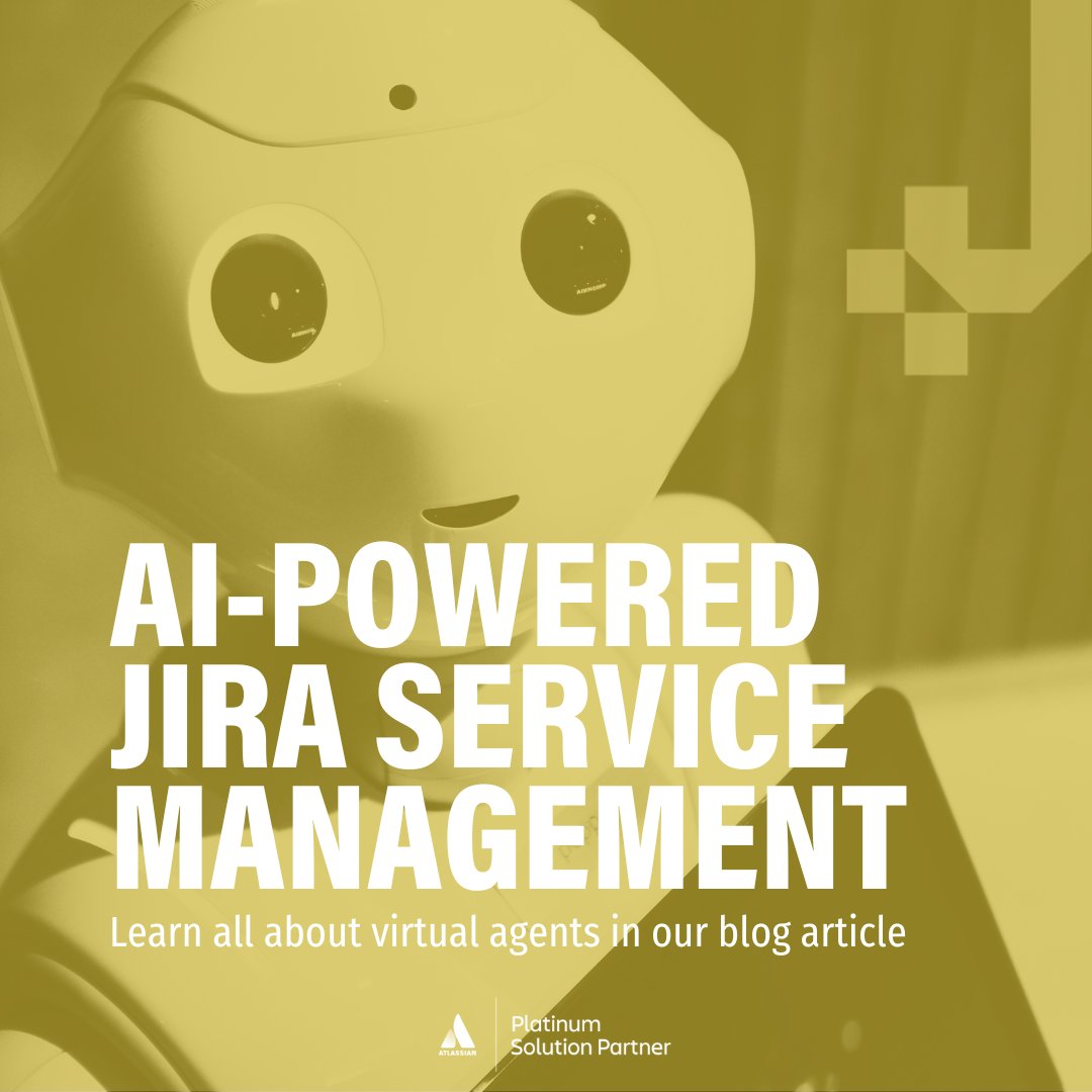 Have you already heard about #VirtualAgents in #JiraServiceManagement? 🤖 These #AI-powered assistants revolutionize #ServiceManagement by automating tasks, retrieving information, and enhancing #CustomerSupport. Learn more about it in our blog pst ➡️ eu1.hubs.ly/H07PJFF0