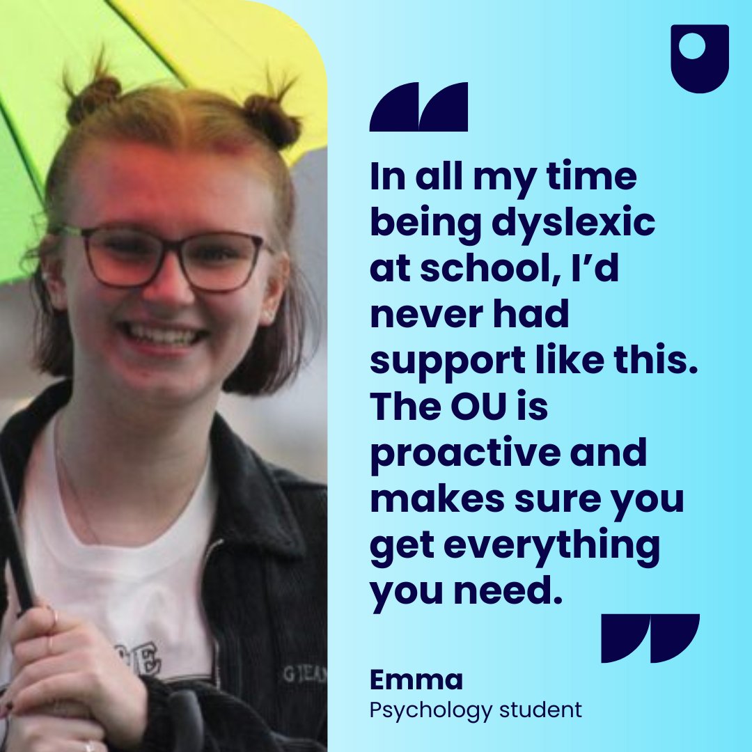 Not sure whether university is for you? Meet Emma. Knowing that a campus university wasn’t for them, Emma was struggling to find their way, until late one night they stumbled across the OU’s website. More: ow.ly/lKPe50QB25O