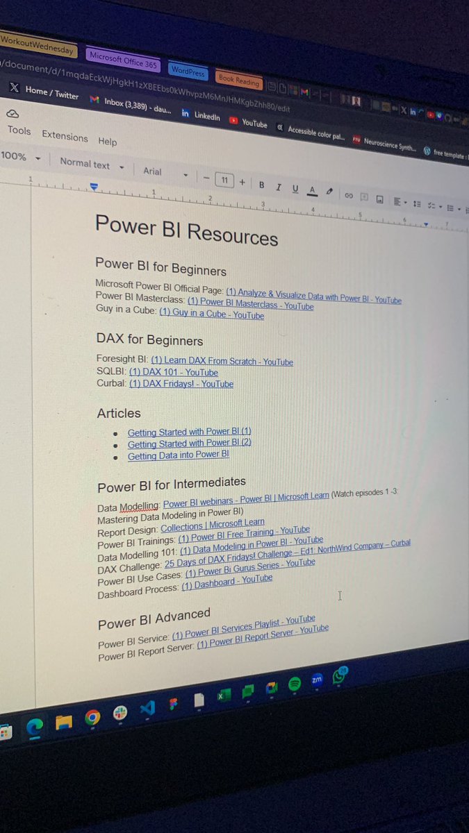 MubarDauda's tweet image. Recently, someone reached out to me on how to become great with #PowerBI

I decided to compile all the resources I’ve used for my #PowerBI journey. Whether you’re a beginner, intermediate or advanced user of #PowerBI I’ve got you covered.

Kindly RT and share for others