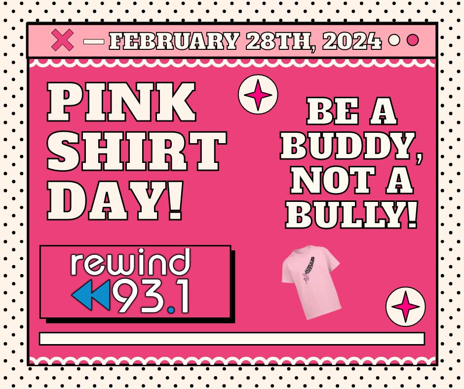 Today we honor the battle against bullying programs today and every day, and we celebrate inclusion!
#PinkshirtDay