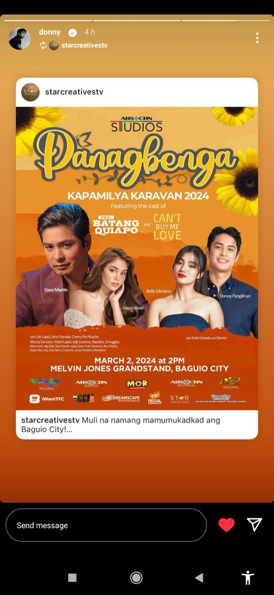 Sheeems timing naman 🥹 haaays natapat pa talaga sa DepEd night huhuhu kainiiiis! 🥹😭😭😭 <a href="/donnypangilinan/">Donny</a> <a href="/bellemariano02/">Belle Mariano</a> want to see you both. 😭😭😭😭