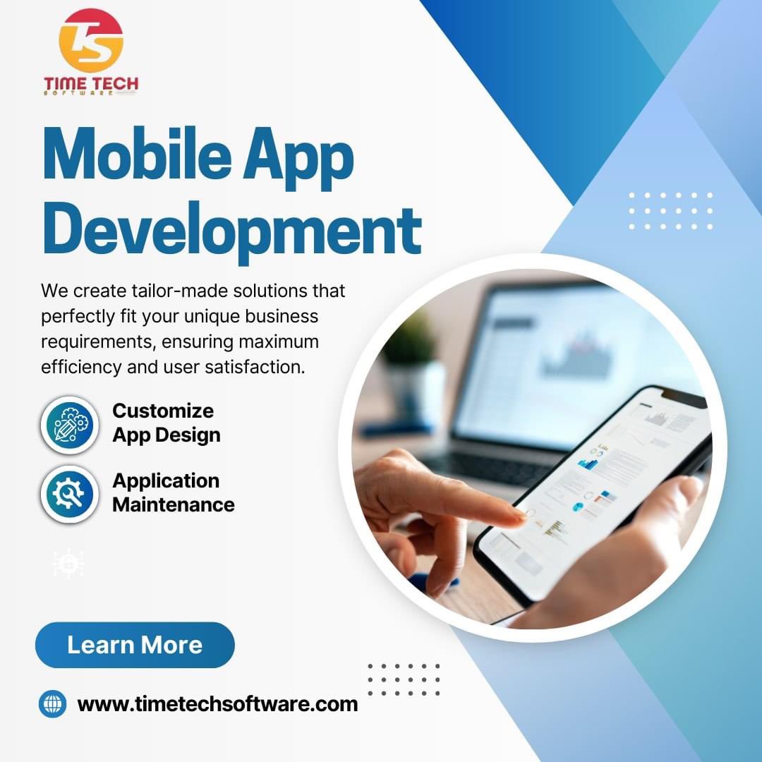 TimeTecSoftware's tweet image. &quot;Unlock the potential of Android with our expert development services. Let&apos;s bring your app ideas to life! 🚀 #AndroidDevelopment #InnovationUnleashed #timetechsoftware&quot;