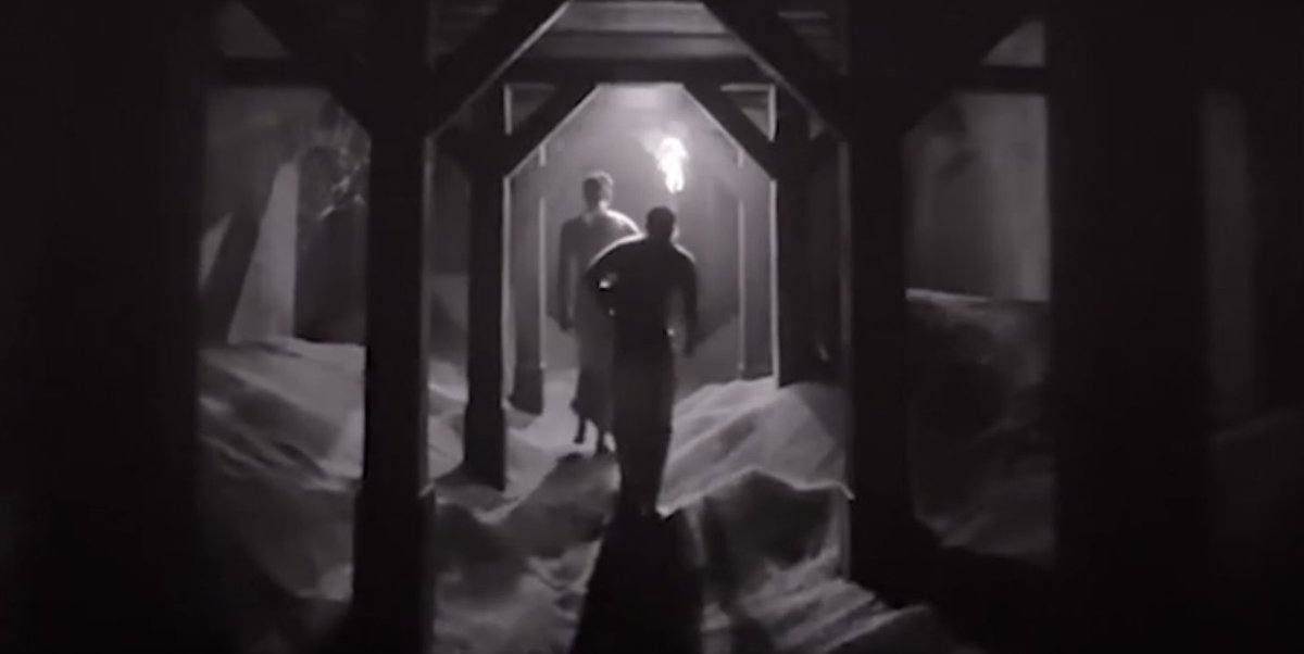 Couldn’t resist frm drawing parallels between the zone in Tarkovsky’s Stalker that wants you to take a leap of faith in god &amp; the zone of #Bramayugam starts where concept of god ends, talks abt oppression in the name of faith. Interestingly both films study nature of human desire