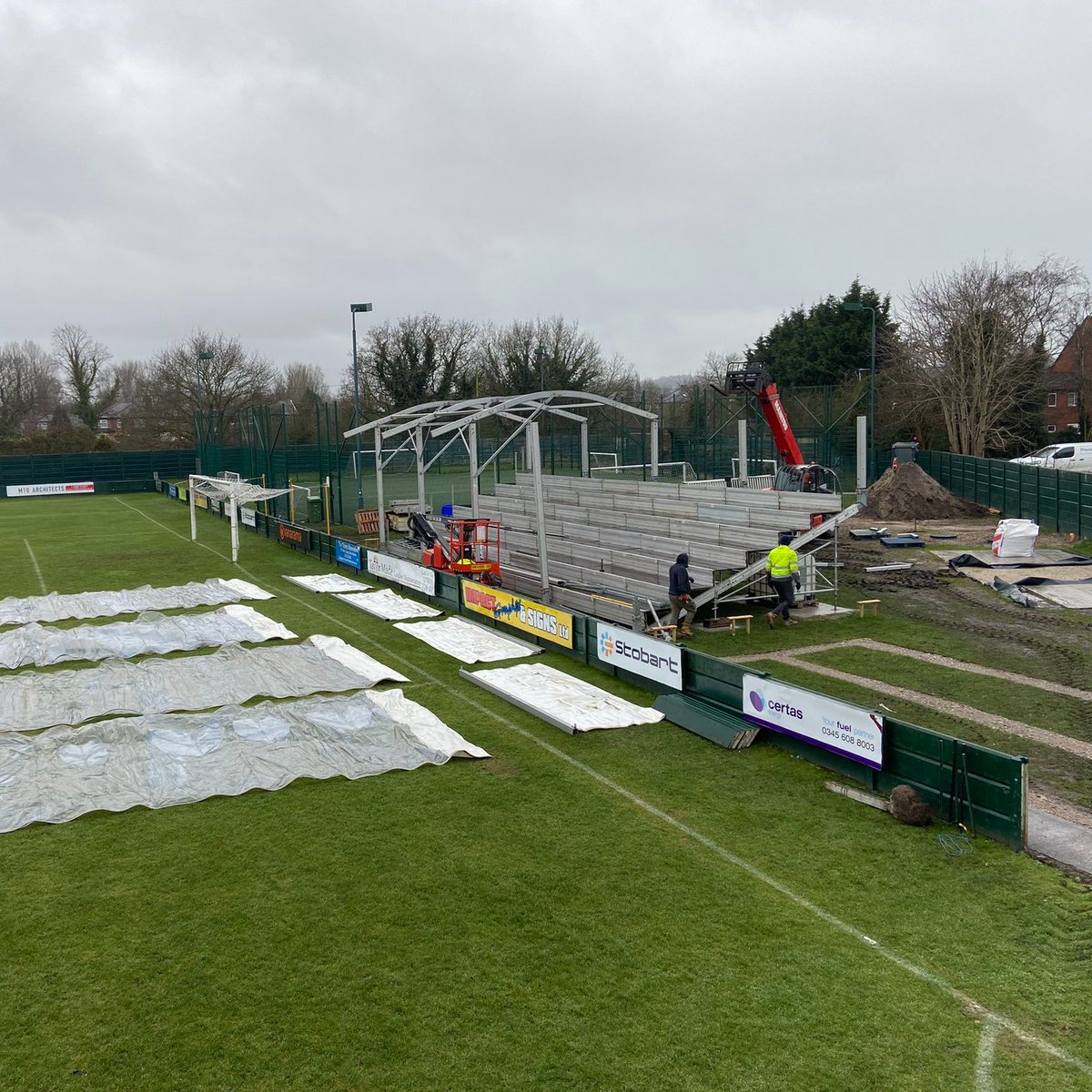 🏗️ Work continues on our new stand 🙌

Click here to read all about the latest developments at Cantilever Park ➡️ pulse.ly/pxski24rgj