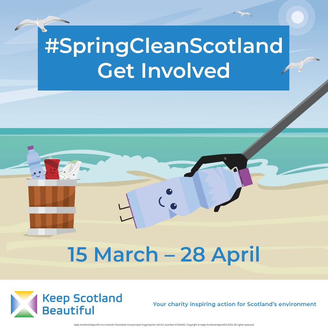 🗑️Praise for @LiteratiTo volunteers who keep Inverclyde clean and tidy ahead of local and national litter-pick events as part of the annual @KSBScotland #SpringCleanScotland from 15 March-28 April 2024 ➡️ tinyurl.com/ezv5ruar #KeepScotlandBeautiful #TakePrideInInverclyde