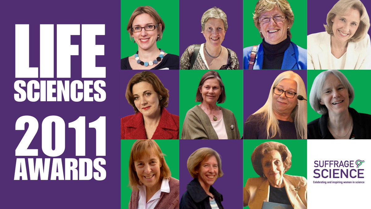 🏆 Celebrating Trailblazers: In 2011 Suffrage Science honoured remarkable women in Life Sciences including @UniofOxford Profs Louise Johnson & Liz Robertson. Their contributions continue to inspire & pave the way for future generations #SuffrageScience #WomenInSTEM #Trailblazers
