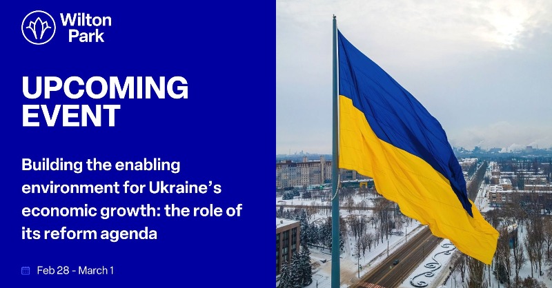 WiltonPark's tweet photo. 🇺🇦 Reform is essential to Ukraine’s successful recovery and reconstruction.

🗓️ Our event this week convenes key actors to identify a coordinated approach to support #Ukraine in delivering key reforms.

🔗 https://t.co/h0jYUFDaZT