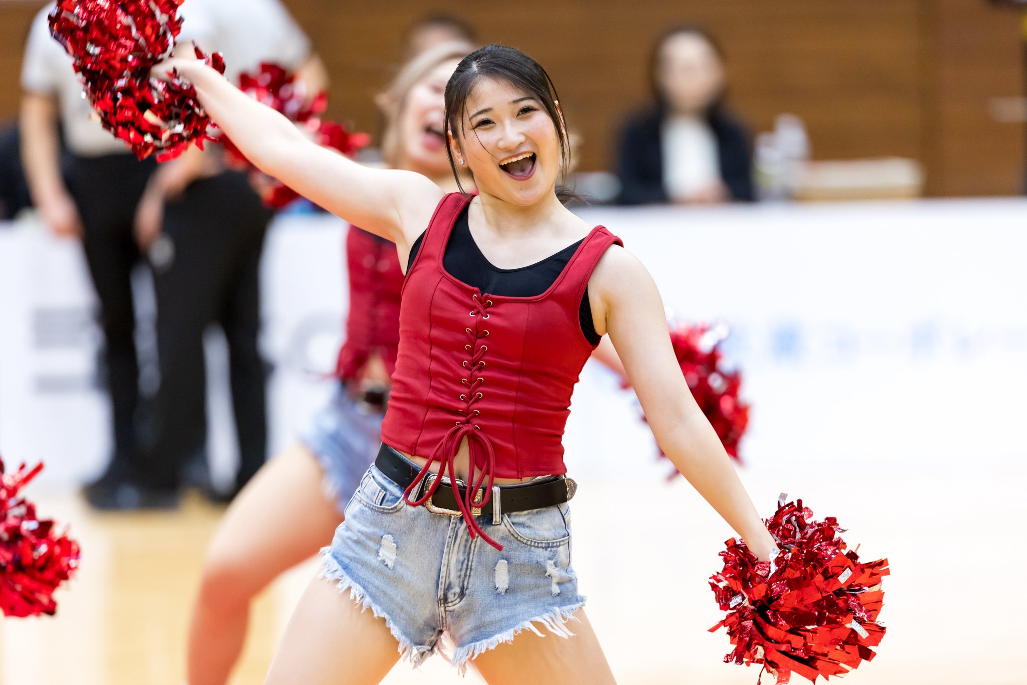 Augusta チアリーディングウェア Ladies S ネイビー/レッド Augusta チアリーディングウェア Ladies S ネイビー/レッド