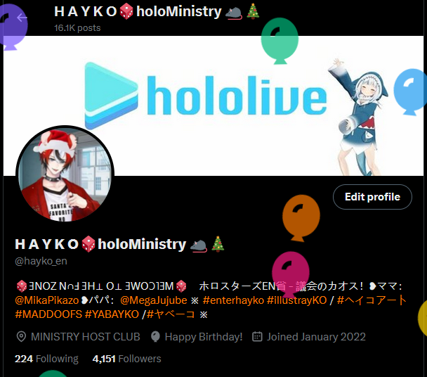 hayko_en's tweet photo. BALLOONS

HAPPY BIRTHDAY CUZ

AND HAPPY BIRTHDAY ME 🥳🥳🥳🥳🥳🥳🥳🥳🥳 https://t.co/pqx8N1pEBf