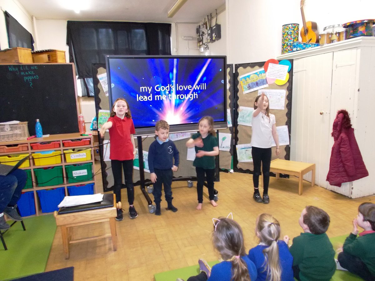Our Collective Worship leaders, young and old(er). CW leads help to organise and run our daily collective worship - a particularly important job during Lent.