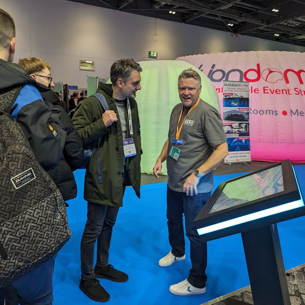 Hutchi_tech_'s tweet image. You might see some of these handsome faces at the London Excel today; it&apos;s our Tech teams, alongside the one and only Mark Hutchison himself, exploring what&apos;s happening in the retail sector. Come say hi!

#SmartRetailTechExpo #WorkspaceDesignShowLondon  #internationalconfex