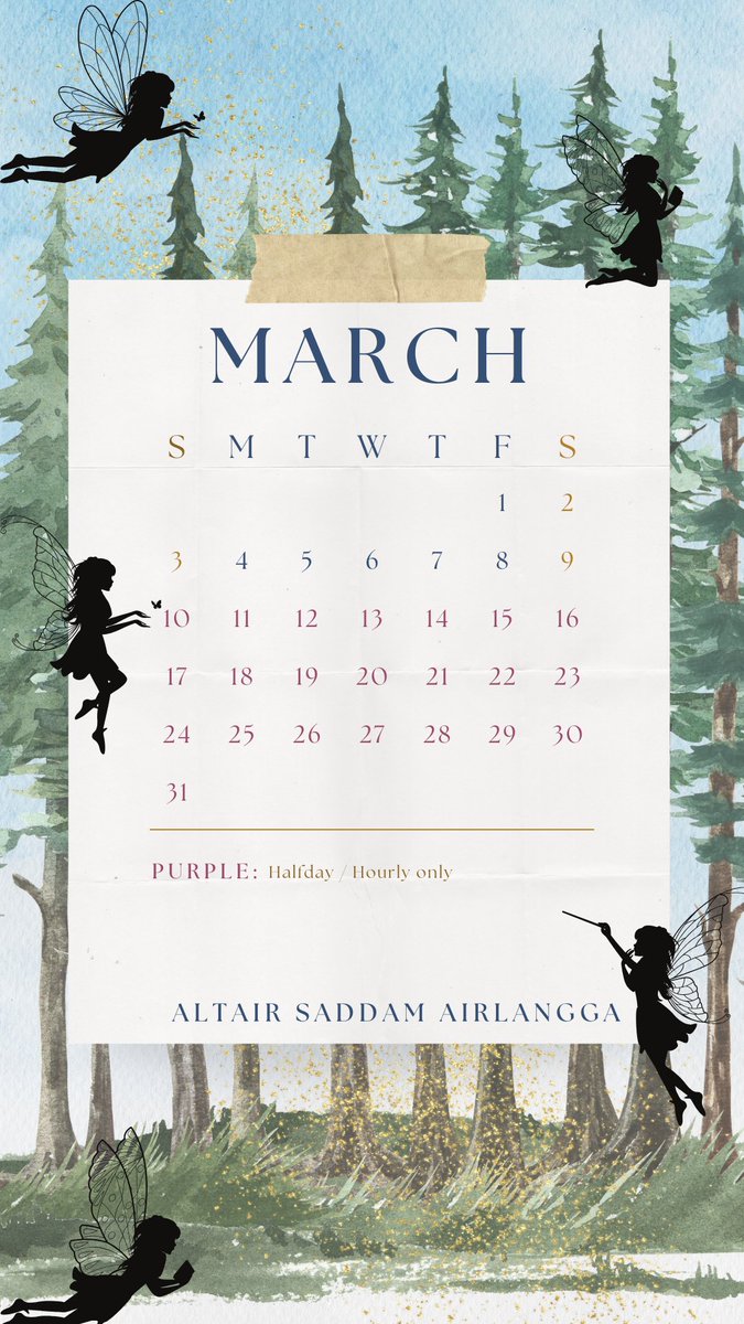 Maveender's tweet photo. Here’s Altair Saddam Airlangga availability for this month. Start from March, 10. He will open halfday/hourly.

@stalkiwng 
💌: https://t.co/s2xXEy7lbZ https://t.co/gUkwutJnxu