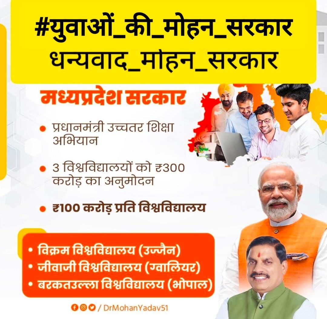 जीतूंगा मैं, यह खुद से वादा करो, जितना सोचते हो, कोशिश उससे ज्यादा करो
#MP_के_प्रतिभाशाली_युवा
#युवाओं_की_मोहन_सरकार
<a href="/DrMohanyadav51/">Dr Mohan Yadav</a>
<a href="/CMMadhyaPradesh/">Chief Minister, MP</a>
<a href="/rshuklabjp/">Rajendra Shukla</a>
<a href="/DainikBhaskar/">Dainik Bhaskar</a> <a href="/BJP4MP/">BJP Madhya Pradesh</a>