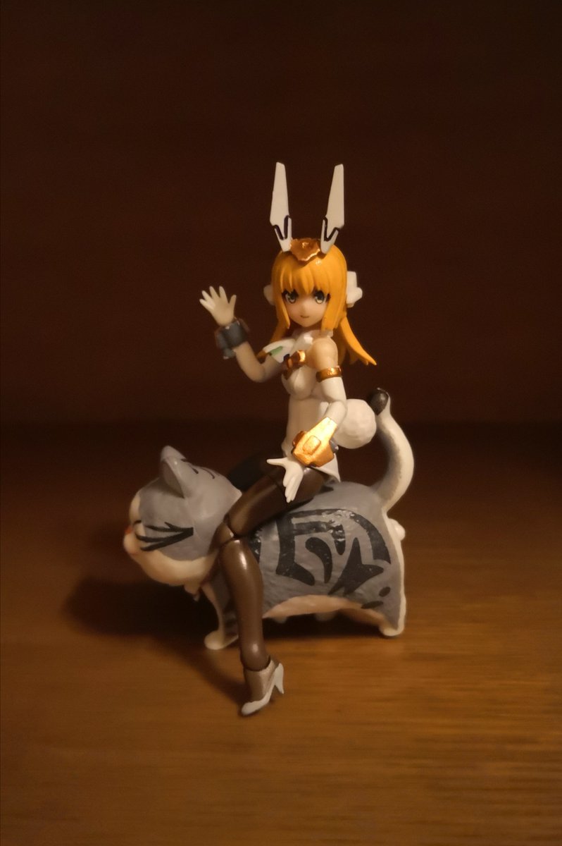 GeorgieEggy's tweet photo. Nya-hello~
#メガミデバイス
#Handscale
#バーゼ https://t.co/QkOLZYoJfJ
