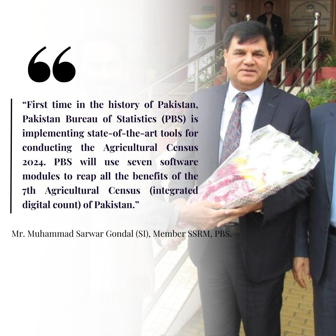 PBSofficialpak's tweet photo. “First time in the history of Pakistan, Pakistan Bureau of Statistics (PBS) is implementing state-of-the-art tools for conducting the Agricultural Census 2024.
#PAKPBS #capacityBuilding #Agriculture #Quetta #Baluchistan #DataPower https://t.co/uQecP2u6xA