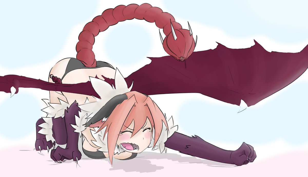 The manticore has wandered onto a nice hot sunny public beach for a snooze on the sand.

All the other beach-goers are doing the smart thing and giving her a wide berth. Her tail slowly thumps on the sand repeatedly...