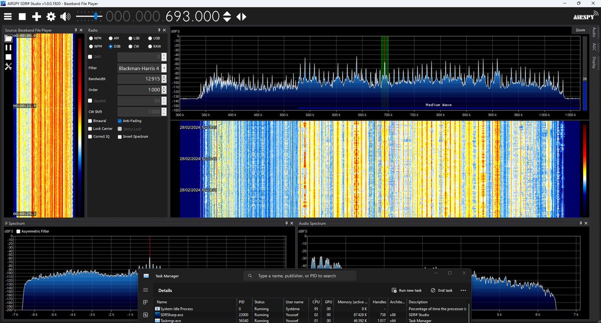 The new Telerik-less UI seems to work flawlessly. Still some more polishing to do, but the rewrite effort was well worth the performance gains. 
Check it out: airspy.com/downloads/sdrs…