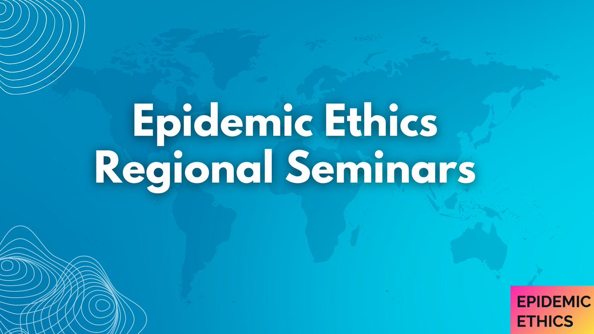 Epidemics Ethics (@epidemicsethics) on Twitter photo Since 2023, Epidemic Ethics has been hosting a unique seminar series spotlighting regional responses to COVID-19. All our seminars are recorded, and you can view our back catalogue here: epidemicethics.tghn.org/seminars/
<a href="/Ethox_Centre/">Ethox Centre</a> <a href="/Oxford_NDPH/">Oxford Population Health (OxPop)</a> <a href="/info_TGHN/">The Global Health Network</a> <a href="/michaelethox/">michael parker</a> Since 2023, Epidemic Ethics has been hosting a unique seminar series spotlighting regional responses to COVID-19. All our seminars are recorded, and you can view our back catalogue here: epidemicethics.tghn.org/seminars/
<a href="/Ethox_Centre/">Ethox Centre</a> <a href="/Oxford_NDPH/">Oxford Population Health (OxPop)</a> <a href="/info_TGHN/">The Global Health Network</a> <a href="/michaelethox/">michael parker</a>