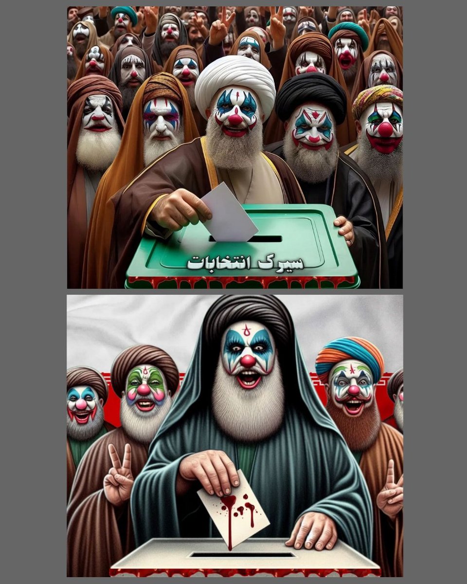 هشتگ #سیرک_انتخابات را ترند کنید