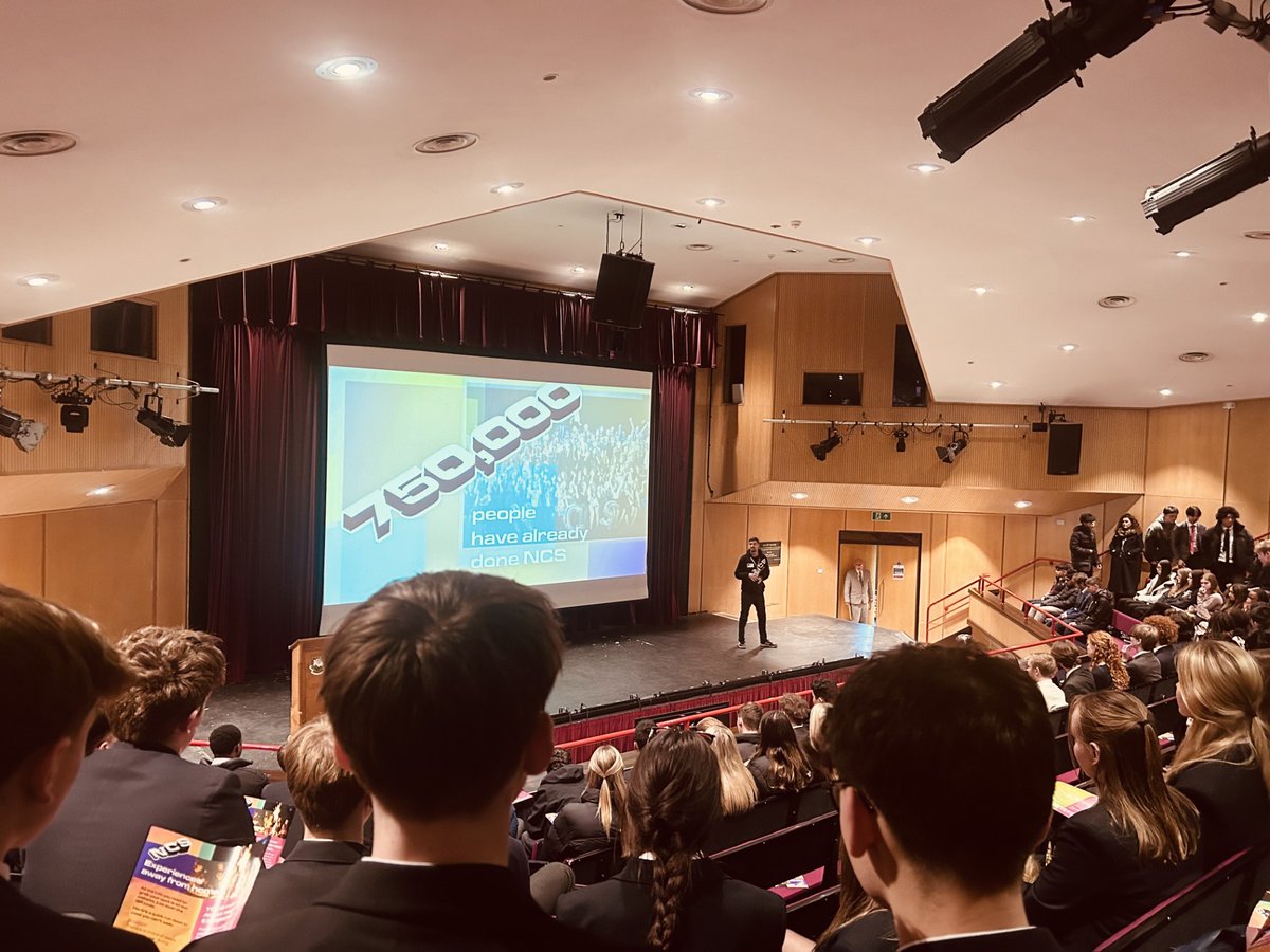 Yesterday, the year 11 and year 12 pupils at LVS Ascot heard about the exciting opportunities available through the National Citizenship Programme. 

The training opportunities at @NCS echoes our ethos of inspiring independence and exceeding expectations.

#NCS #GrowYourStrengths