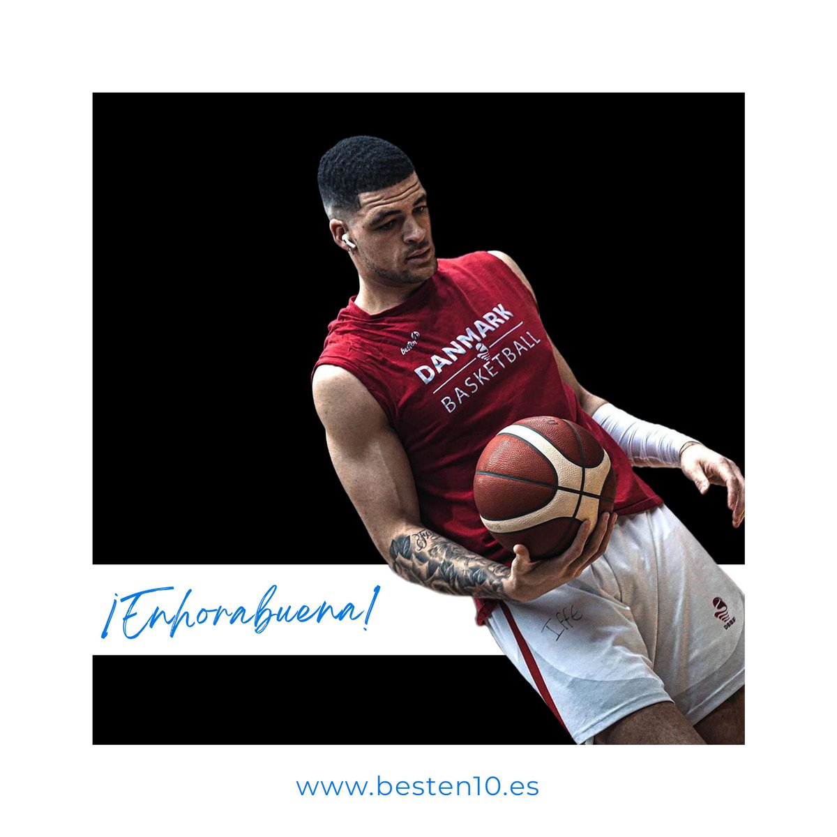 ¡Bravo, <a href="/IffeLundberg/">Gabriel Iffe Lundberg</a>! 👏

Alcanzar los 50 partidos con la selección danesa de baloncesto y ser el quinto máximo anotador en la historia de la selección es todo un logro.

¡Felicidades! 🏀 Y felicidades a la selección danesa por su excelente inicio en la primera ventana <a href="/FIBA/">FIBA Basketball</a>💥