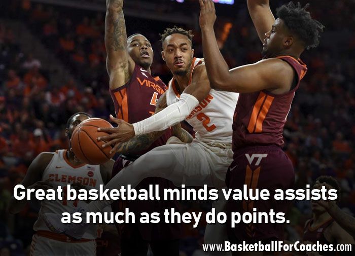 Great basketball minds value assists as much as they do points.