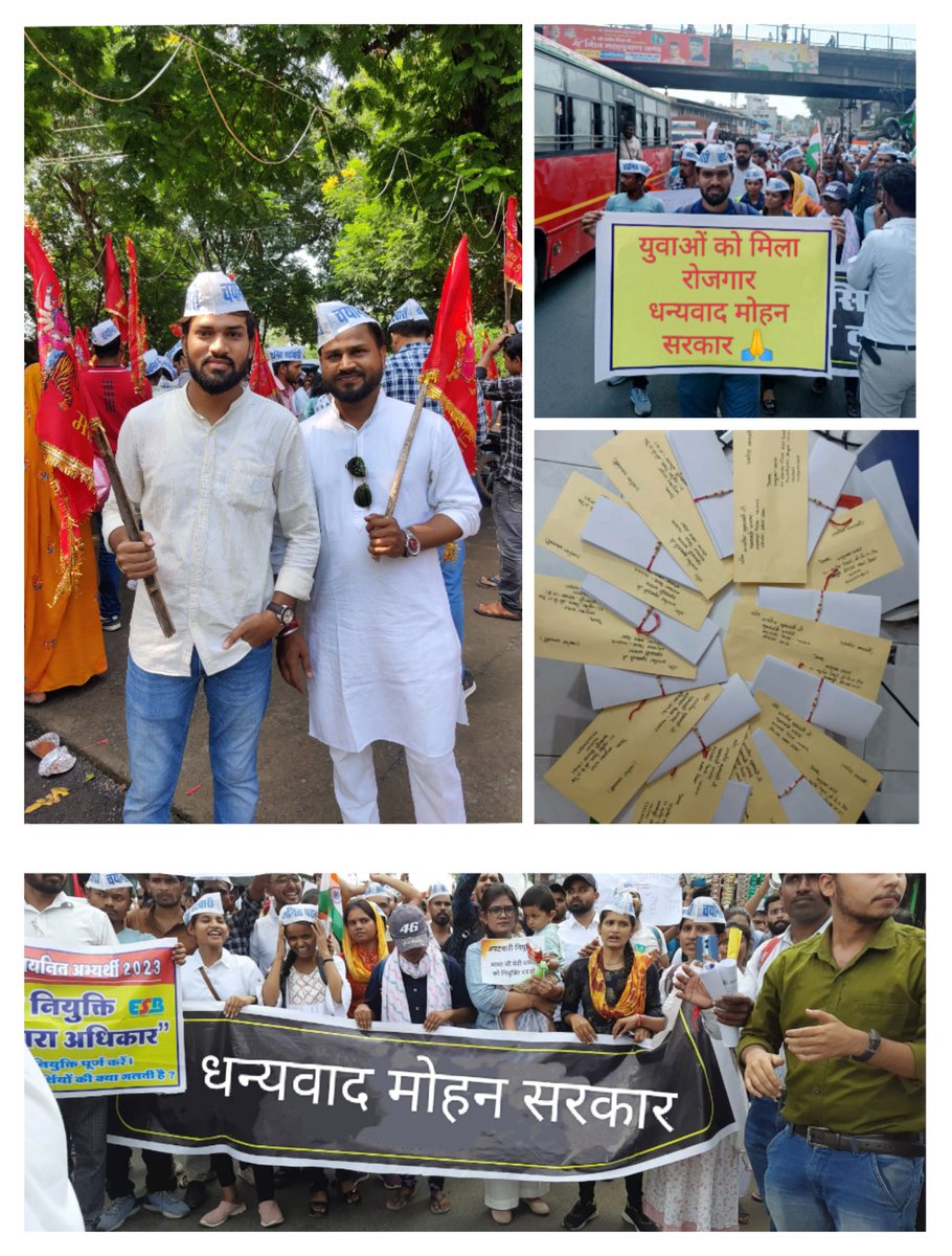 मोहनजी यादव जिस प्रकार युवाओ को रोजगार दे रहे है उन्हें उनकी काबिलियत के हिसाब से सम्मान दे रहे है उस हिसाब से मध्यप्रदेश आने वाले समय मे युवाओ के लिए देश में पसंदीदा और एक आदर्श प्रदेश बनकर उभरेगा #MP_के_प्रतिभाशाली_युवा
<a href="/CMMadhyaPradesh/">Chief Minister, MP</a>
<a href="/DrMohanYadav51/">Dr Mohan Yadav</a>
<a href="/rshuklabjp/">Rajendra Shukla</a>
<a href="/meavantika27/">Avantika Shrivastava</a>