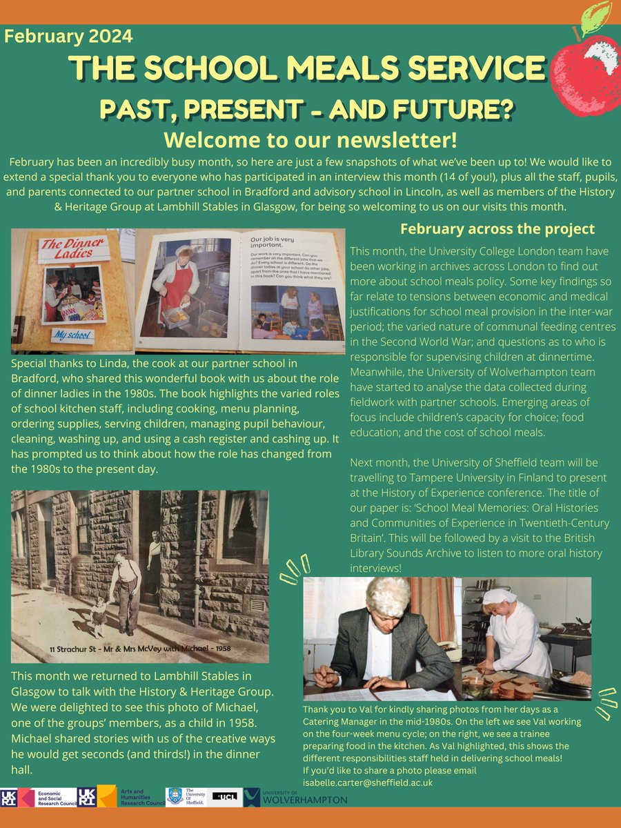 Our February 2024 newsletter is here! It has been a busy month with visits to archives, partner schools, community-anchor organisations and lots of oral history interviews. Special thanks again to everyone who has participated so far!