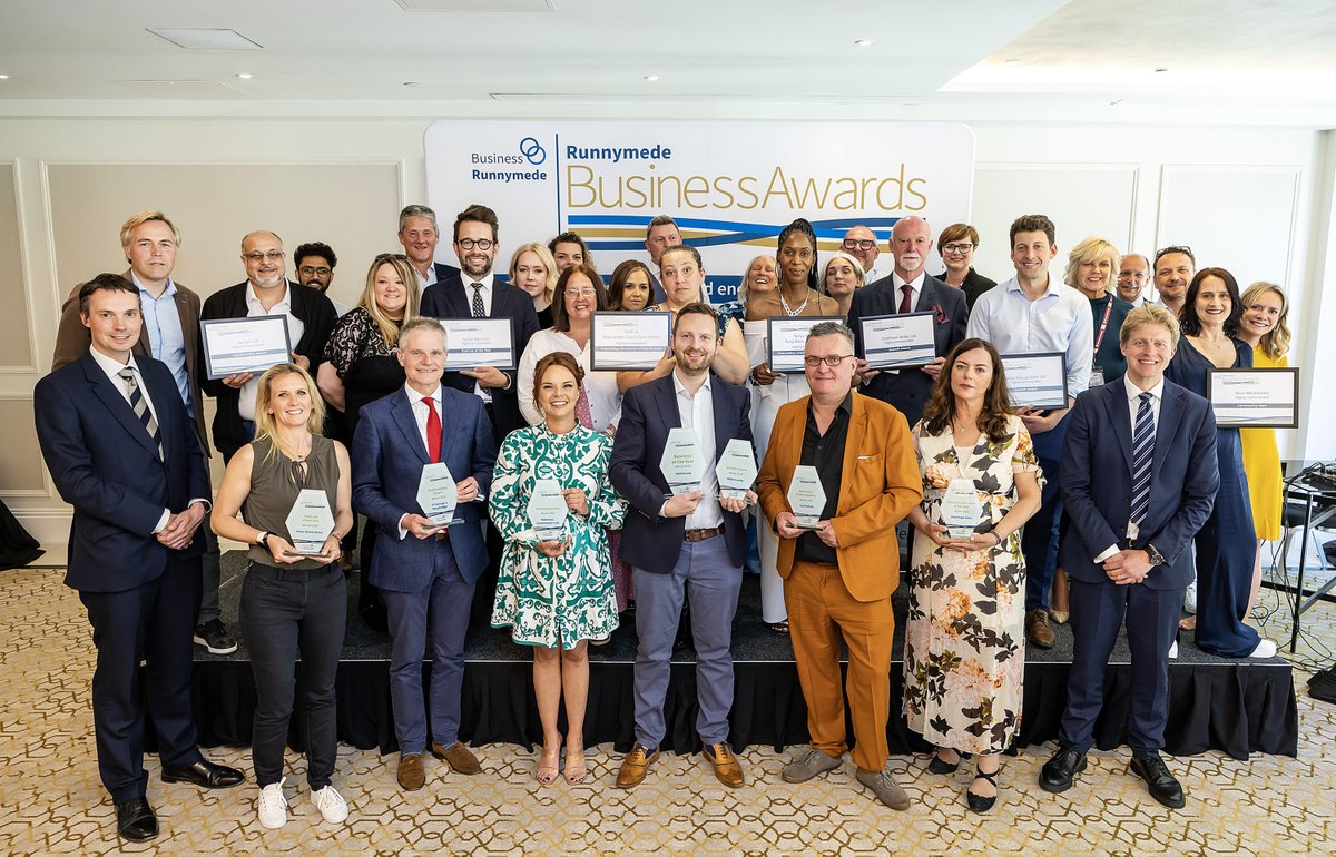 The Runnymede Business Awards are back! The 2024 launch event is tonight at <a href="/FoxhillsSurrey/">Foxhills Club & Resort</a>. 
If you're a business why not nominate yourself, there are 9 categories to chose from. Entries open on our website after the event.
businessrunnymede.com/awards