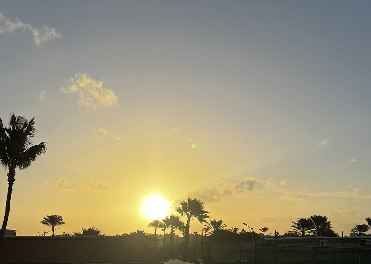 Good morning from Aruba #onehappyisland