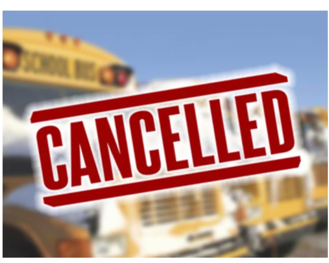 Buses and school transportation to St. Dominic are cancelled today, February 28th. The pizza hot lunch will be rescheduled.