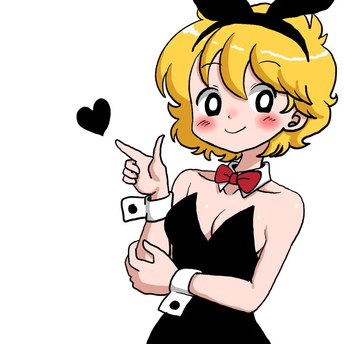とるこちゃんバニー!スレンダーな子も好きです#うちの子 