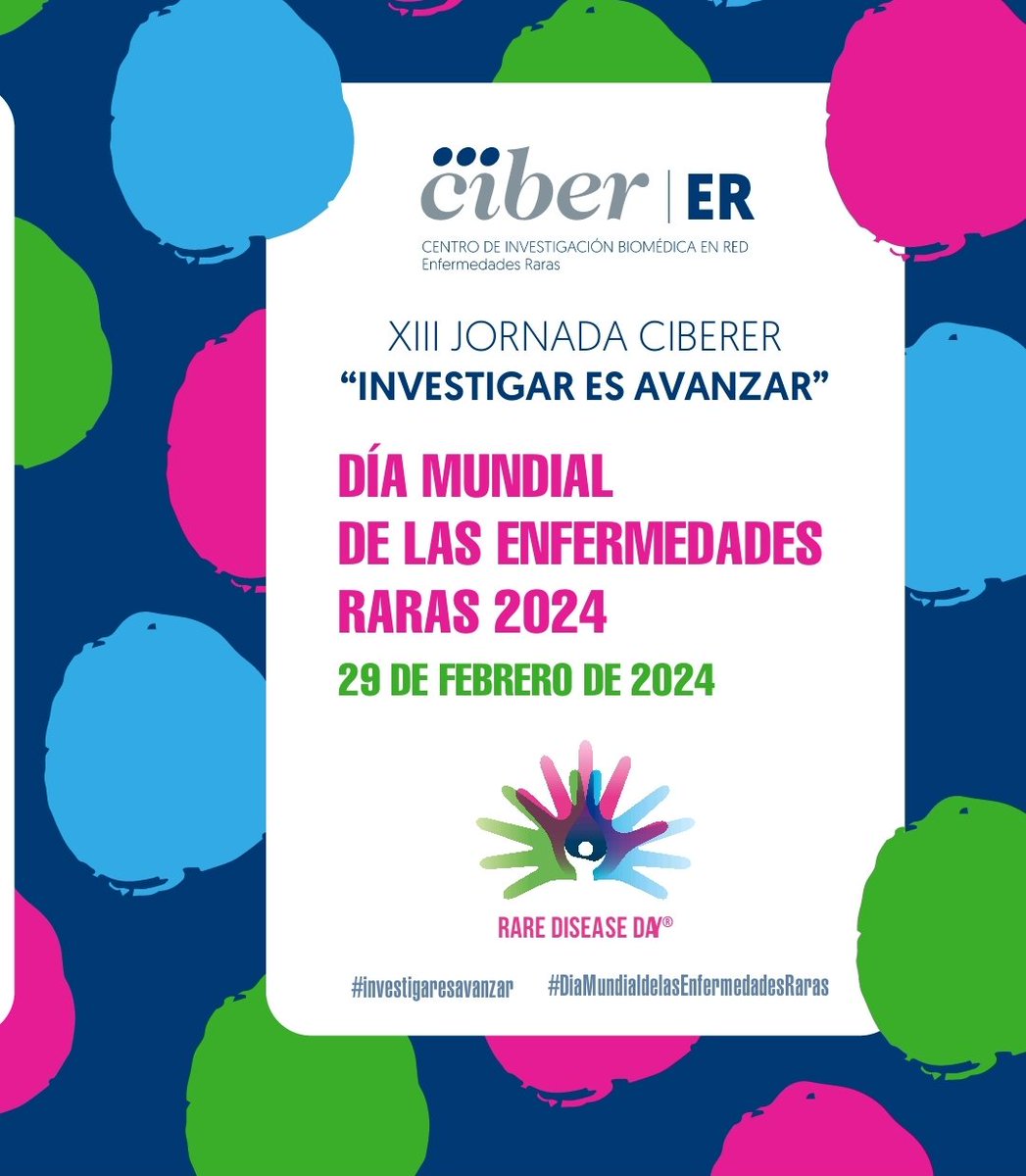 Mañana,  el Dr.  <a href="/jfvazquez_neuro/">Juan Francisco Vázquez Costa</a> y <a href="/menciadelemus/">Mencía de Lemus</a>, patrona de FundAME, participarán en la XIII Jornada CIBERER "Investigar es avanzar" por el  #DíaMundialdelasEnfermedadesRaras. Hablarán sobre la AME y la colaboración de @CiBERER y <a href="/FundAME/">Fundacion Mezerhane</a> 💙 #Investigación #EnfermedadesRaras