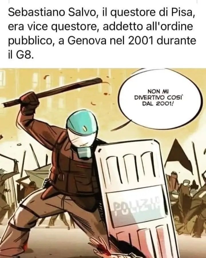 essdiesse's tweet photo. #Pisa #genova2001 #fascismo
Il gioco dei poteri, degli amici, di persone la cui dignità è una particella infinitesimale https://t.co/8kHebMHpnH