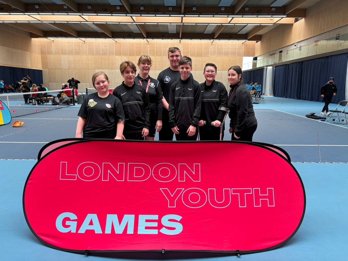 28/02/24 - The Cleeve Park School Boccia team are representing the @LBofBexley at the @LdnYouthGames event today!!!! Good luck to all taking part! #OneTKATfamily