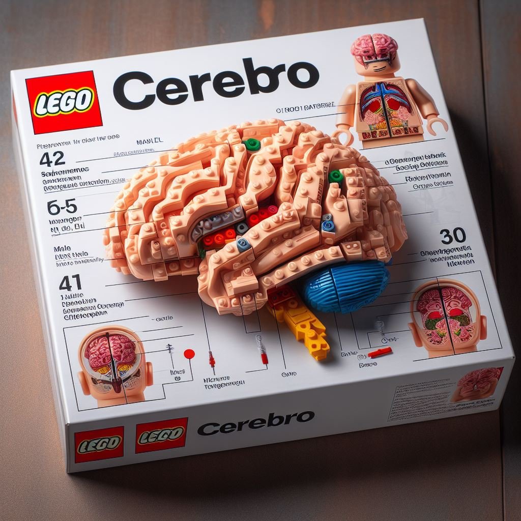 Lego brain model cheap