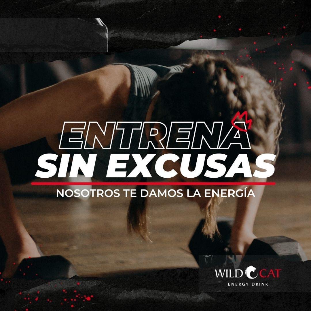 #WildCatEnergy te da la #energía que necesitas para tu rutina de ejercicio. Haz la prueba y comprueba el poder felino. #WildCatMexico #Mexico