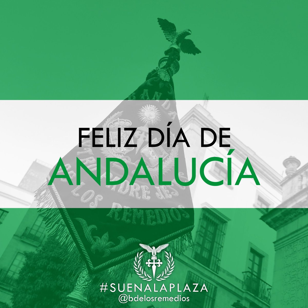 Andalucía por sí, para España y la Humanidad.

¡Feliz Día de Andalucía!

#SuenaLaPlaza #TDSCofrade #XVAniversario #DiaDeAndalucia #28DeFebrero #Sevilla #Andalucia