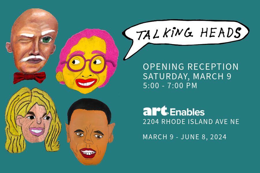 Alert the media! 💬 Opening of 'Talking Heads' 💬 March 9, 5-7PM 💬 MUSIC from The Talking Heads all evening, photos with friends in our “Talking Heads” PHOTOBOOTH, LIBATIONS & LITE BITES, and mix and mingle with the ARTISTS themselves! 💬 RSVP --> buff.ly/3UXjwR0