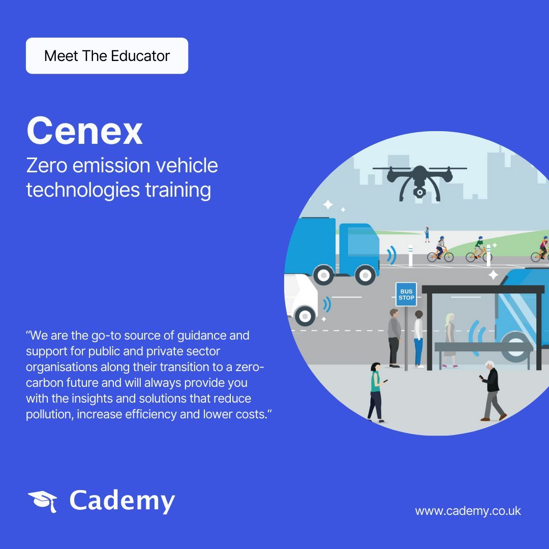 cademy__'s tweet image. 🦉 Meet the Educator: Cenex - the UK’s first Centre of Excellence for Low Carbon and Fuel Cell technologies in 2005. 
👉 Discover their training by searching for Cenex on cademy.co.uk
#Educator #Trainer #CourseProvider #Instructor #EducationDirectory #Cademy
@CenexLCFC