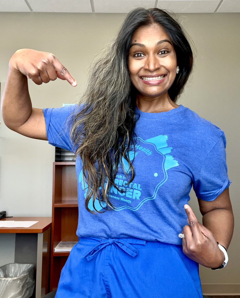 VaNiPaLeTi's tweet image. 💙March is CRC Awareness Month 

Dress in 👕 March 1st for CRC awareness 

💙Colorectal cancer diagnosis in adults ages 40 to 49 , nearly ⬆️ by 15% btw 2000-2002 &amp;amp; 2014-2016.

💙Screening tests starts age 45 in avg risk patients #cologuard #fittest #colonoscopy #gitwitter