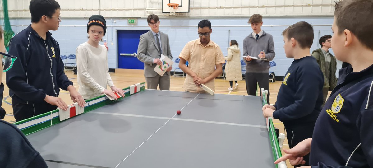 Our @LordsTaverners Table Cricket qualifying round @WGSB is under way. 8 teams taking part. Thank you to Wirral Grammar for their support with hosting the event and Sixth form leaders for umpiring and scoring @CheshireCB @JonLead #sport4all #tablecricket