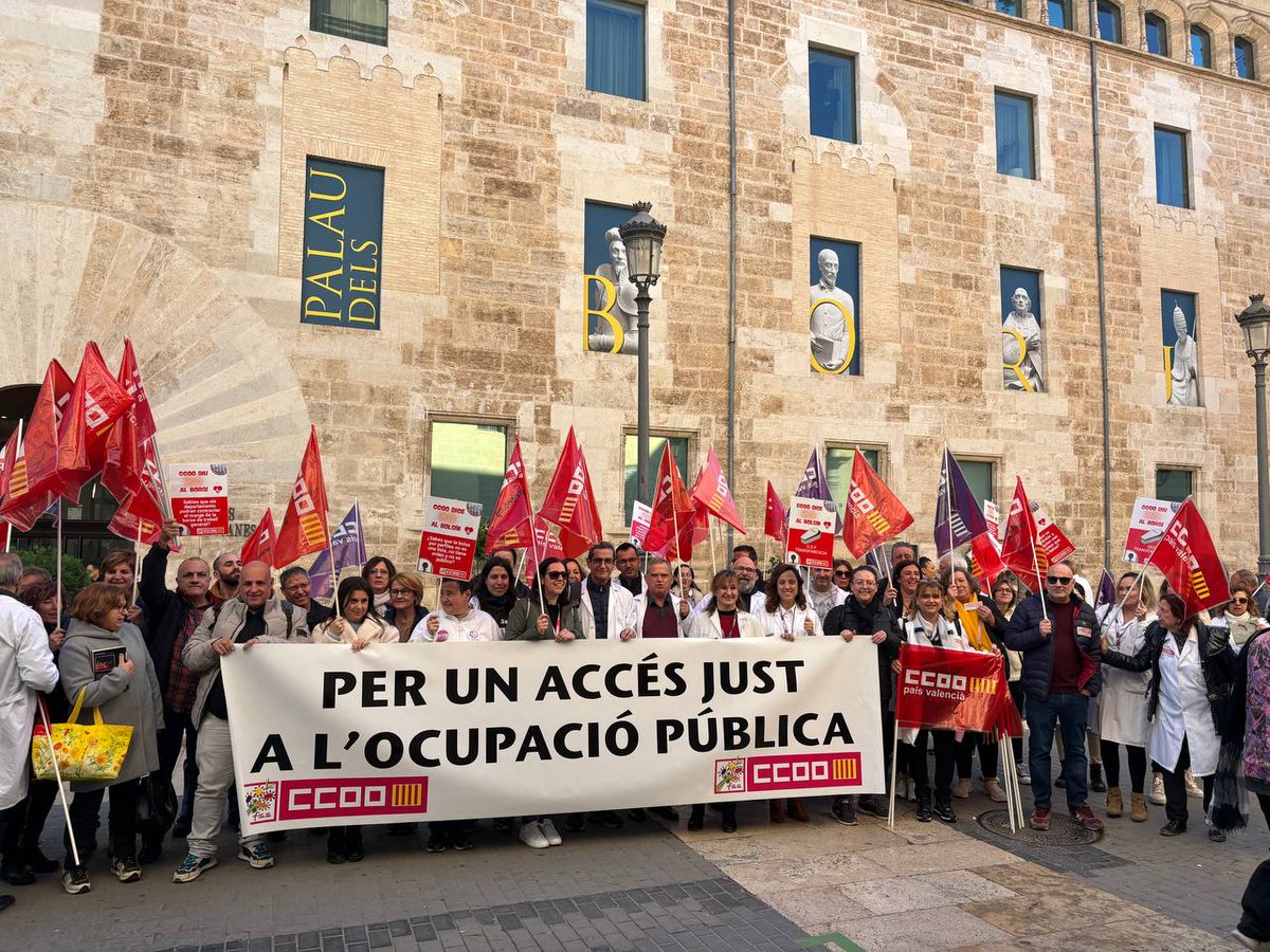 ‼ CCOO ha sido el único de Mesa Sectorial que ha votado en contra de la nueva normativa porque resucita el bolsín, un sistema que estuvo vigente durante otros gobiernos del PP y que favorece que las gerencias de los departamentos de salud puedan contratar a dedo. #NoAlBolsín