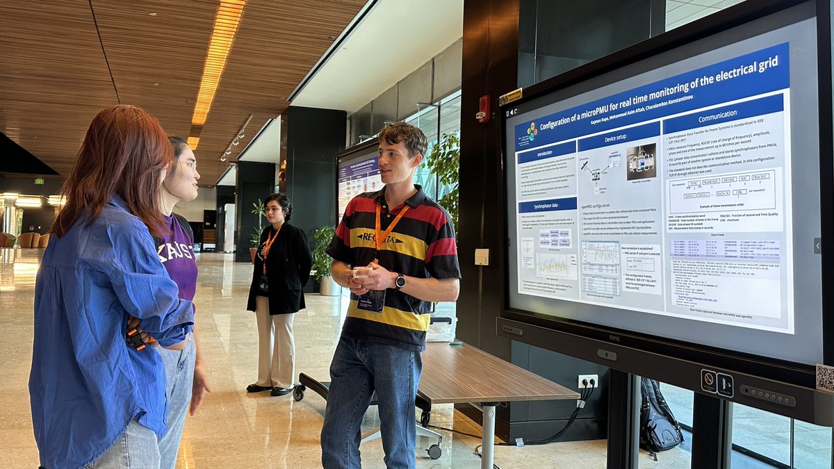 KAUST_CEMSE's tweet image. Today marks the successful conclusion of a 6-week journey at the #KAUST Microelectronics Winter Camp. We celebrate the students&apos; poster presentations—showcasing their hard work, the knowledge they have gained and the incredible projects they have brought to life.
#CEMSE #MEWC