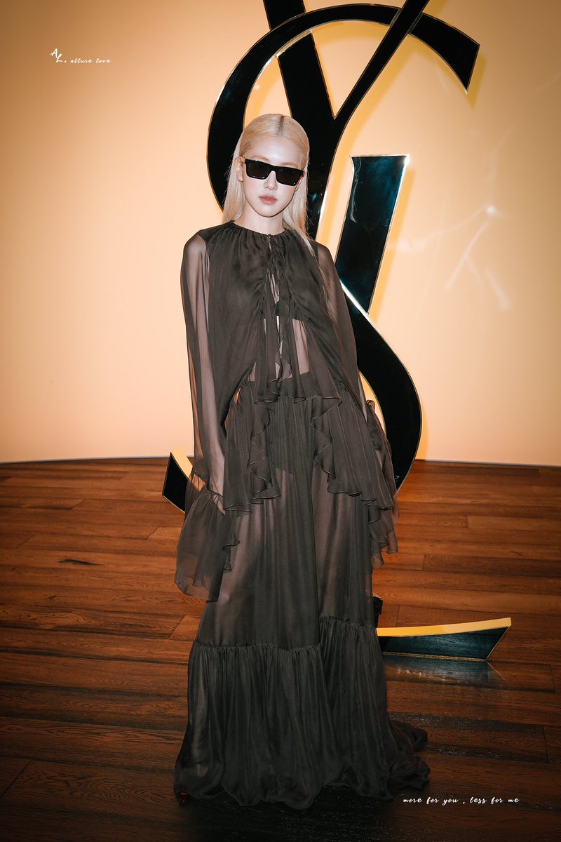 240228 Saint Lauren

#블랙핑크 #로제  
#BLACKPINK #ROSÉ