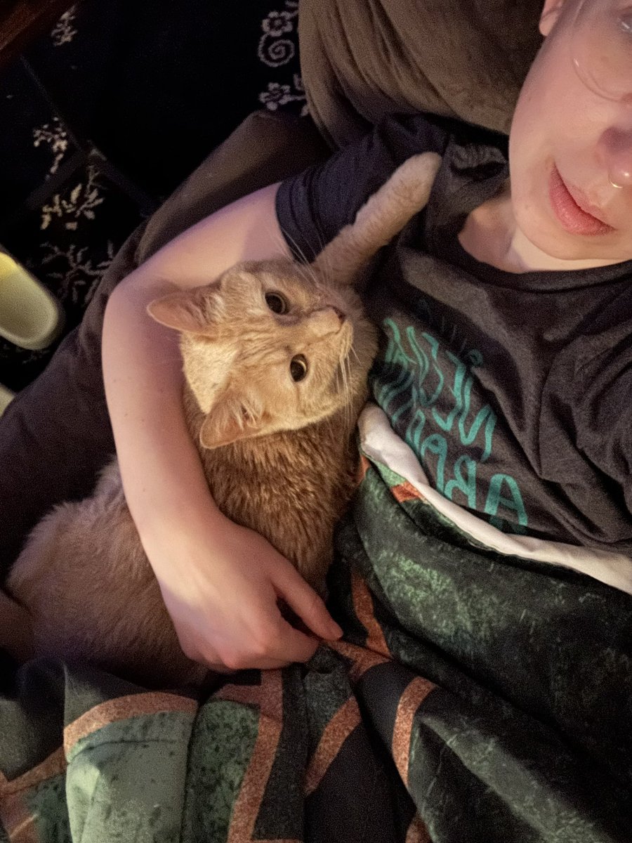 HeyBrynn's tweet photo. Took this picture of me and O’Malley tonight and then found an identical picture from 2022. I am even wearing the same shirt. https://t.co/AE8OU1WOva